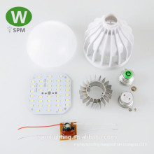 High quality raw material wholesale sound and light control led bulb skd
